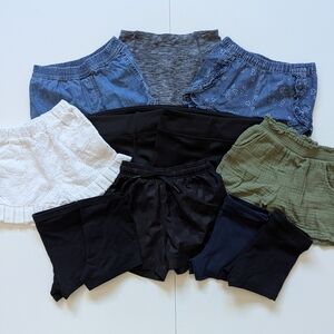 Old Navy and Mixed Lot of 12 Girls Shorts Bike 4/5 XS